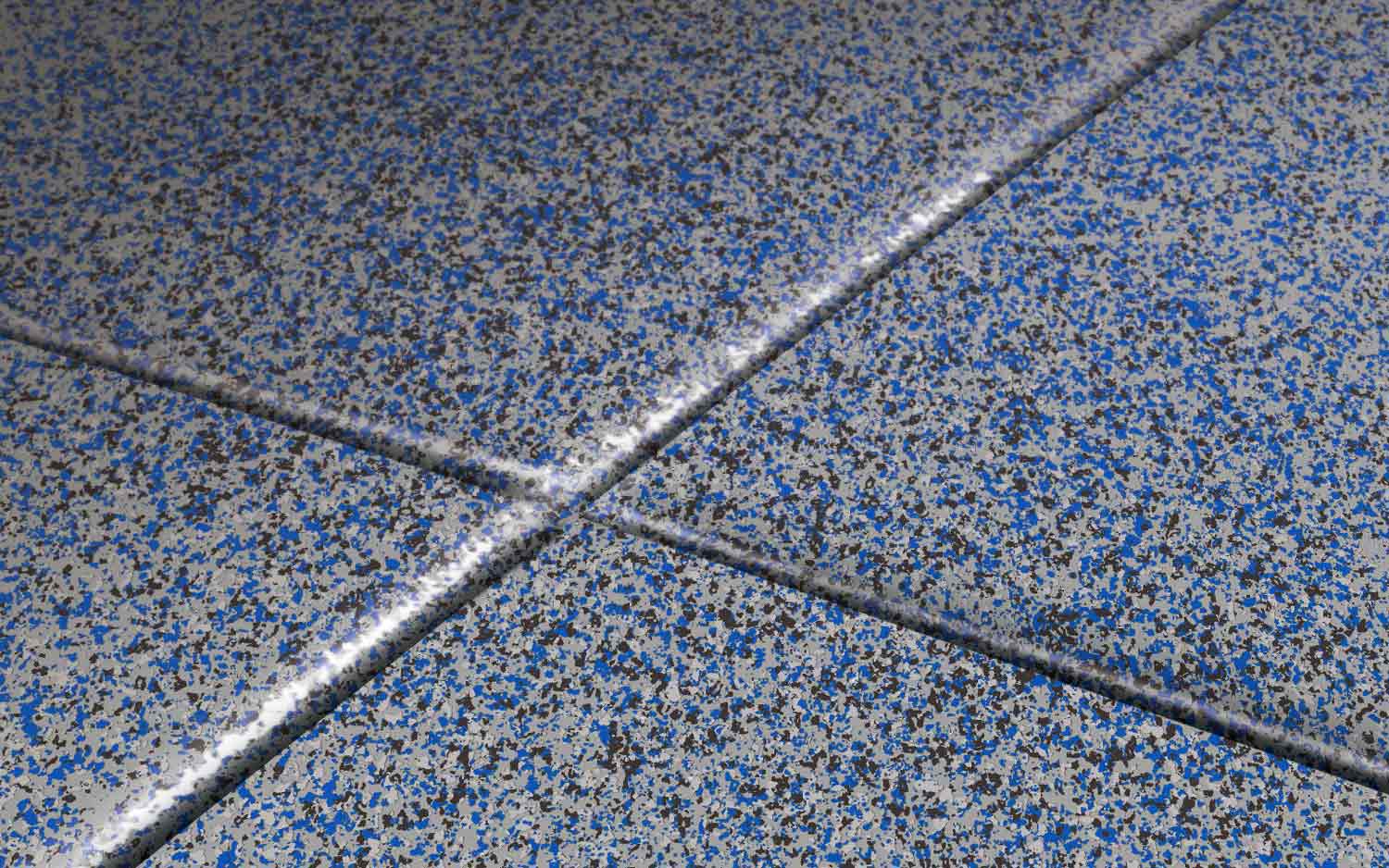 Tech Blue Garage Floor
