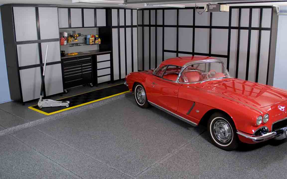 DIY Garage Storage Cabinets